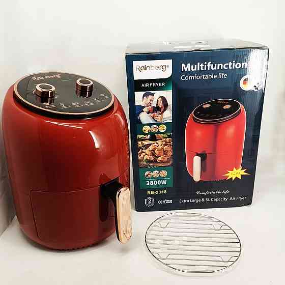 Фритюрниця для домашніх страв Rainberg, Сенсорна побутова аерофритюрниця, Безмасляний фритюр VW-73 Львів