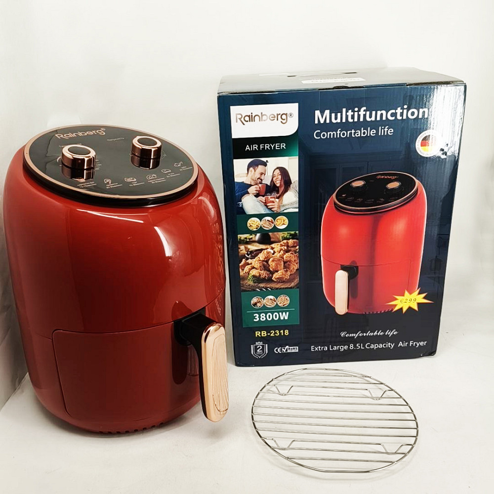Фритюрниця для домашніх страв Rainberg, Сенсорна побутова аерофритюрниця, Безмасляний фритюр VW-73 Львів - фото 5