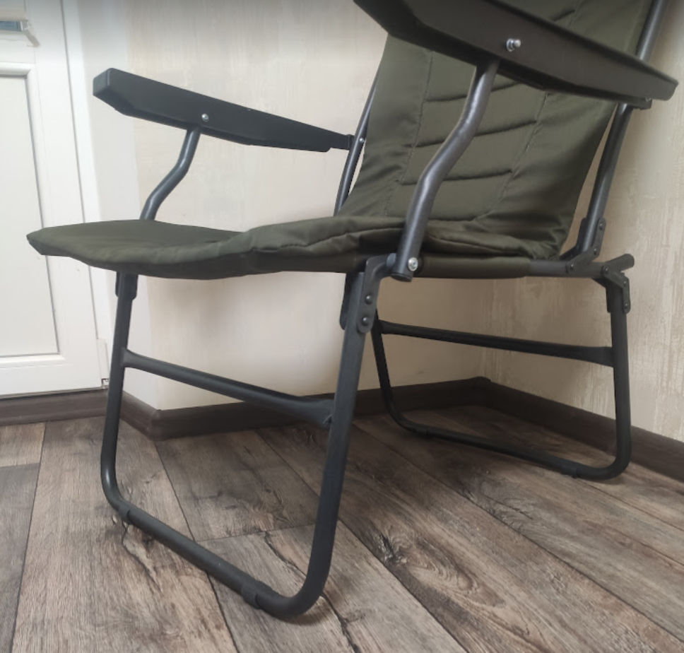 Кресло карповое для рыбалки складное 89*65*47 Vista Lux с подлокотниками / Стул туристический Кривой Рог - изображение 5