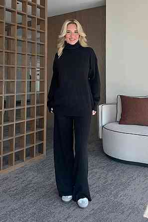 Женский теплый базовый костюм двойка мелкая машинная вязка Одесса