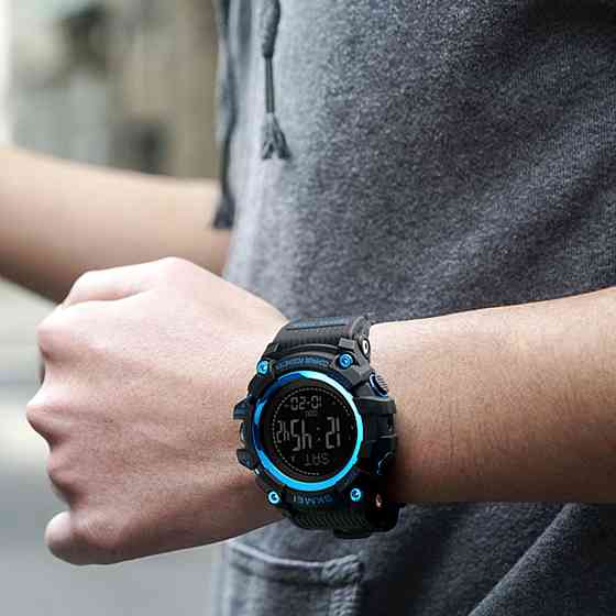 Skmei 1356BU Black-Blue Co,ass SBR Киев