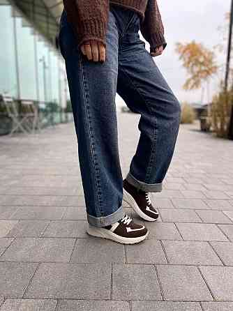 Arcoboletto Кросівки жіночі Arcoboletto 500 коричневі (зима, шкіра+замша натуральна) (5669) 38 Коломия