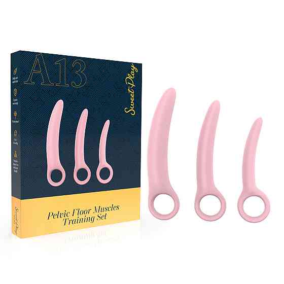 Набір вагінальних розширювачів - Erospace Sweet Play Pelvic Floor Muscles Training Set A13 Sex Aura Київ
