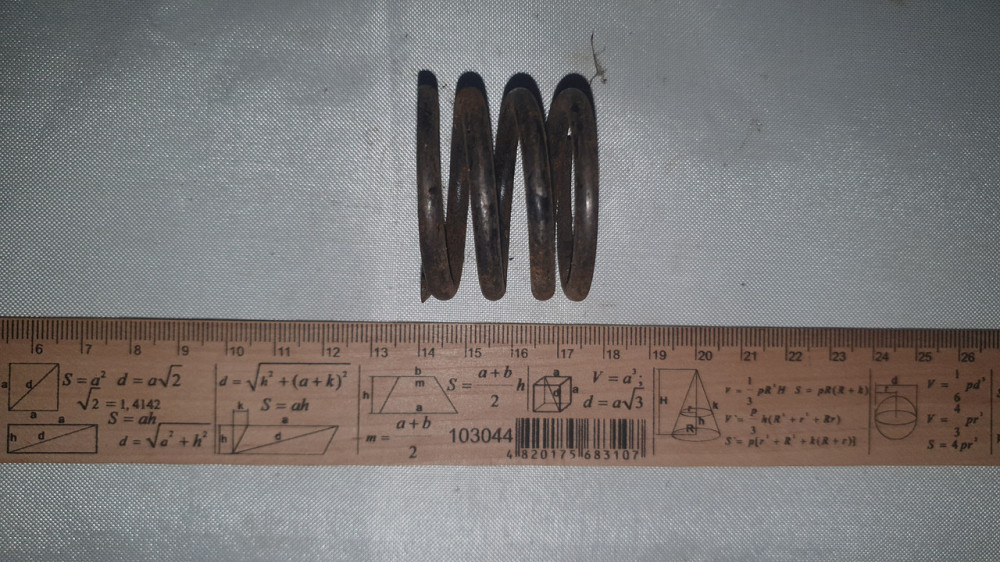 Пружина стиснення 41х32х4.5 мм. СССР. Харків - фото 1