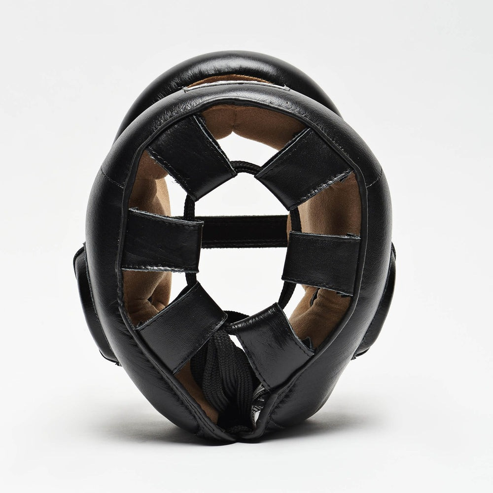 Боксерський шолом з бампером Leone CS425 Black M (капа в комплекті) Кам'янське - фото 3