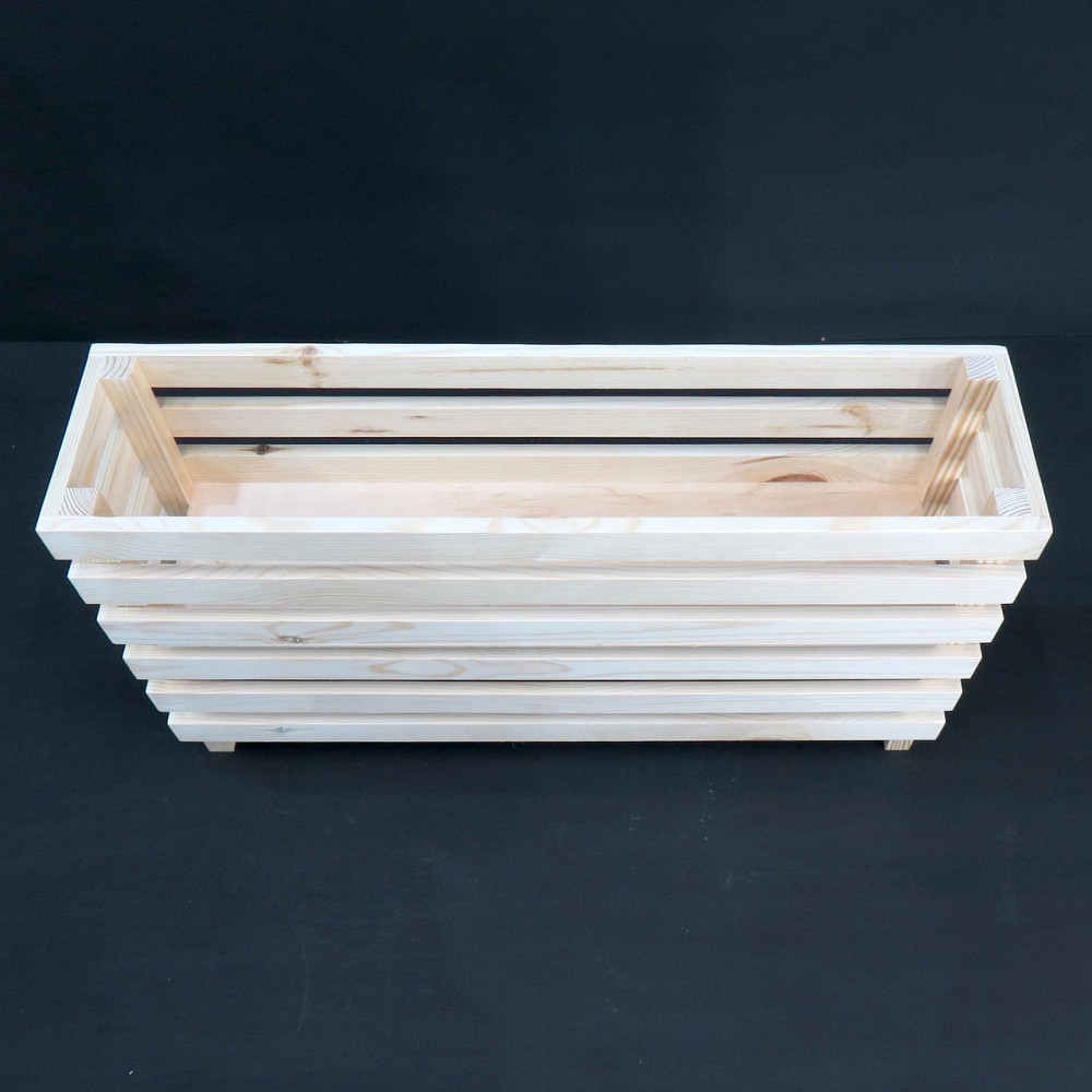 Кашпо на стійці "Лахольм 75х22х45" бланже Миколаїв - фото 3