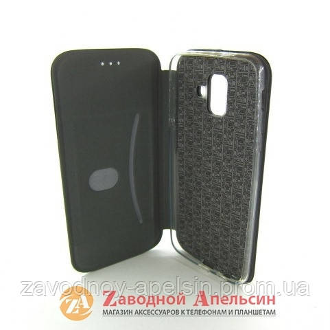 Чохол книжка Samsung A6 A600 J6 J600 A6 Підставка (чорний) Одеса - фото 3