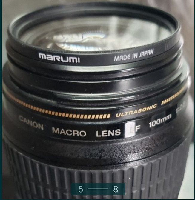 Объектив Canon EF 100 мм F/2,8 Macro USM Киев - изображение 4