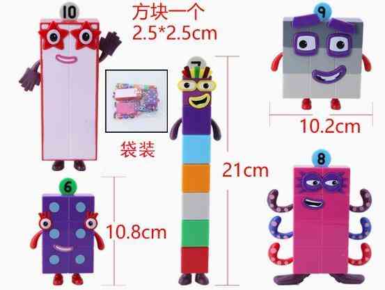 Набір ігрових фігурок Numberblocks Друзі від 6 до 10 Вінниця
