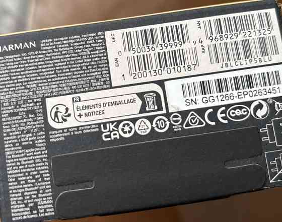 Портативна колонка JBL Clip 5, Bluetooth. Харьков