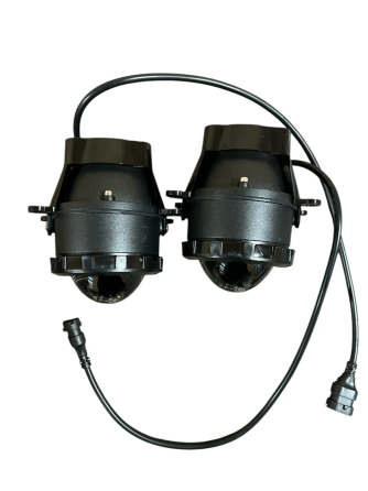 Дворежинні LED-лізи ПТФ 3,0 дюйма — Потужне світло 70 Вт для Ford, Renault, Peugeot (біле/жовте світло) Харків