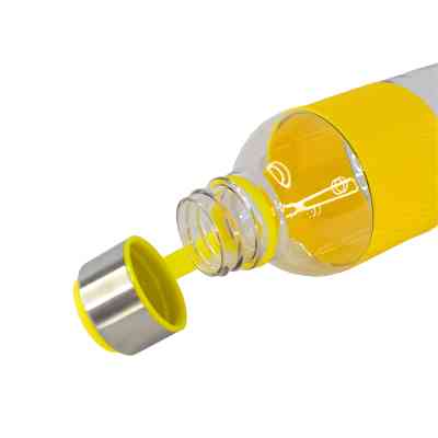 Бутылка для воды Line Art Limpid 850 мл жовтий (20222LA-05) Винница