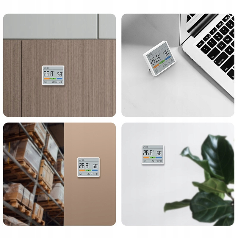 Термогігрометр ATuMan Duka TH1 (Білий) Николаев - изображение 7