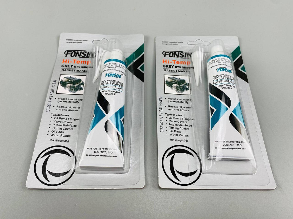 Герметик універсальний 35 г сірий (фабрика "ABRO") Мукачево - фото 1