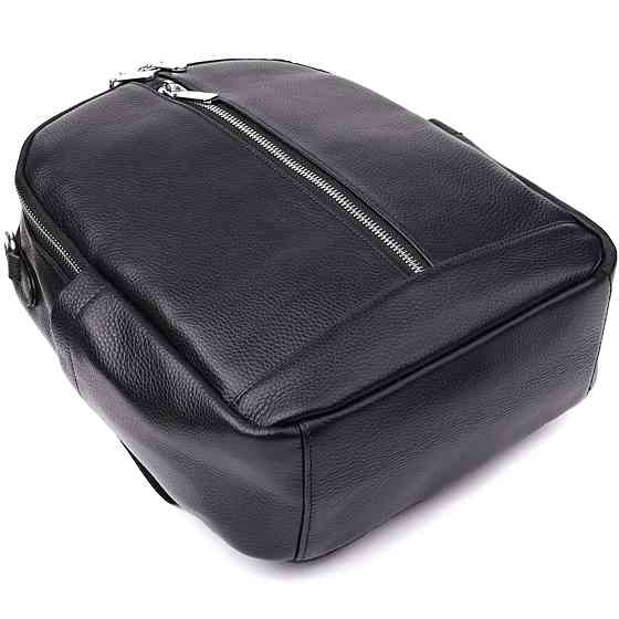 Женский рюкзак из натуральной кожи Vintage 23057 Черный Киев