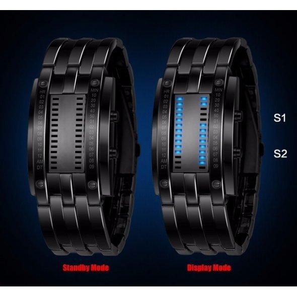 Чоловічий наручний годинник Skmei Level Чорний Вінниця - фото 7