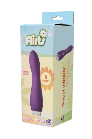 Вибратор Dream Toys FLIRTS G-SPOT VIBRATOR PURPLE Sex Aura Киев