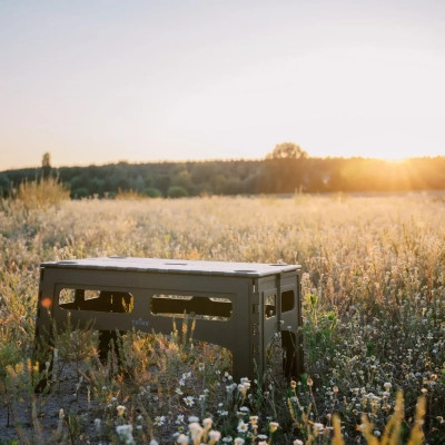Туристичний стіл Tribe Camp Table Low пластиковий Olive (T-EF-0003-olive) Вінниця - фото 2