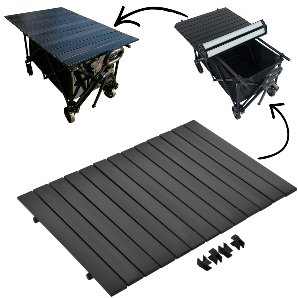 Набір візок з стільницею 78х45см складні для кемпінгу перевезення речей, багатоцільовий об'єм 68,5 л для походів на природу Кам'янець-Подільський - фото 6