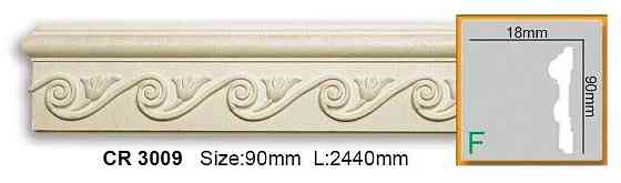 Молдинг полиуретановый с орнаментом Gaudi Decor CR 3009 Flexi Днепр