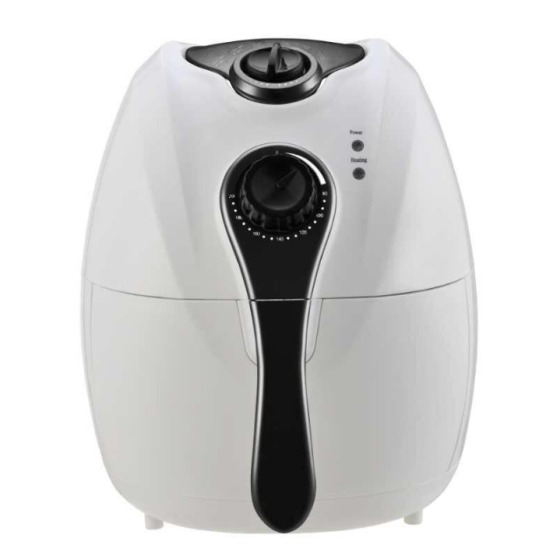 Воздушная фритюрница MS-3220 1300 Вт, аэрогриль без масла, объем 4.5 л, управление температурой Киев