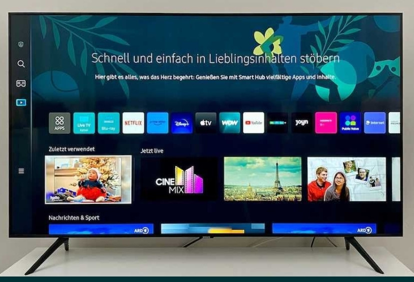 Телевизор; Безрамный 75