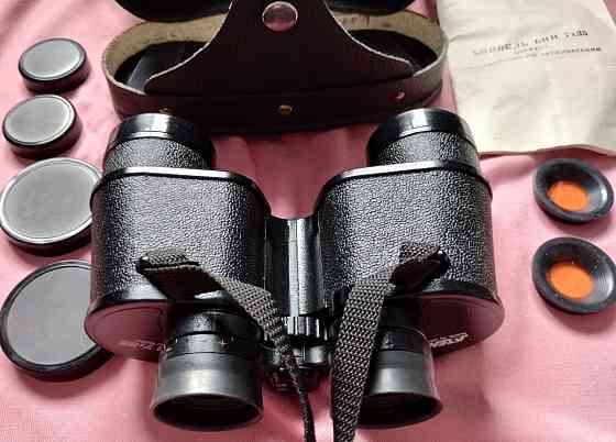 Снят с хранения Отличная сохранность Бинокль БПЦ 7х35 СОМЗ СССР 7-35 Киев