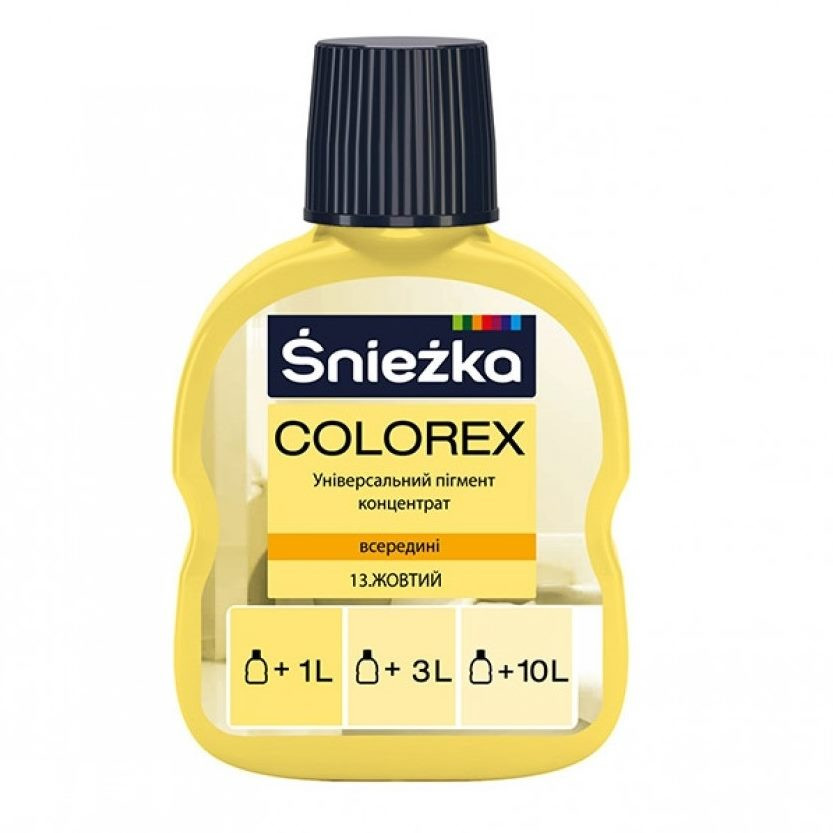 Барвник Sniezka Colorex 13 жовтий Киев - изображение 1