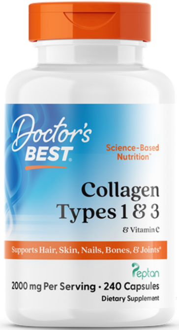 Коллаген 1 и 3 типа Doctors Best Types 1 and 3 with Peptan 240 капс Киев - изображение 1