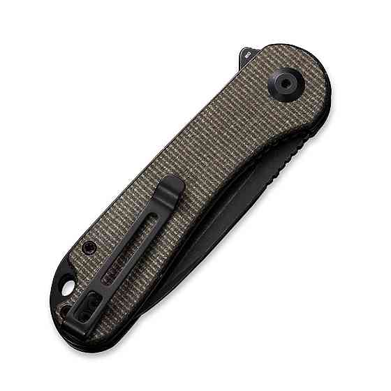 Нож складной карманный Civvi Elementum, (7.5 см) D2 / Micarta темно-зеленый Киев