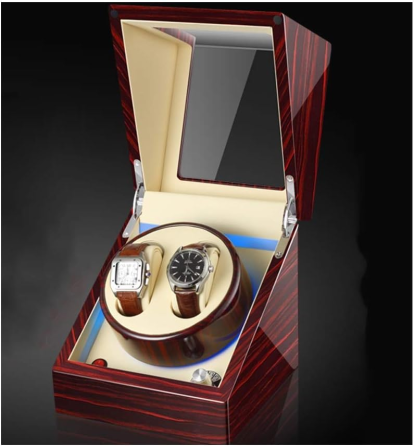Ротомат, Віндер, Скринька для автопідзаводу годинника (Watch Winder) для автопідзаводу годинника, 2 слоти, тихий мотор Київ