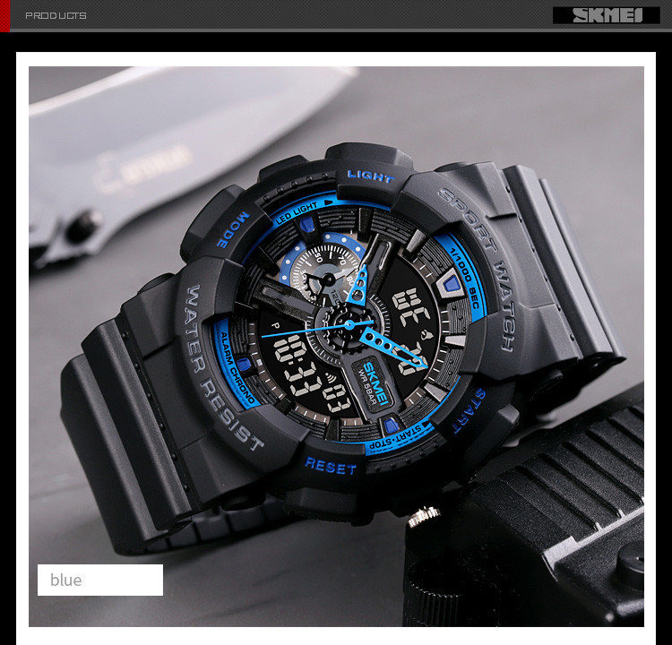 Skmei 1688BU blue SBR Київ - фото 3