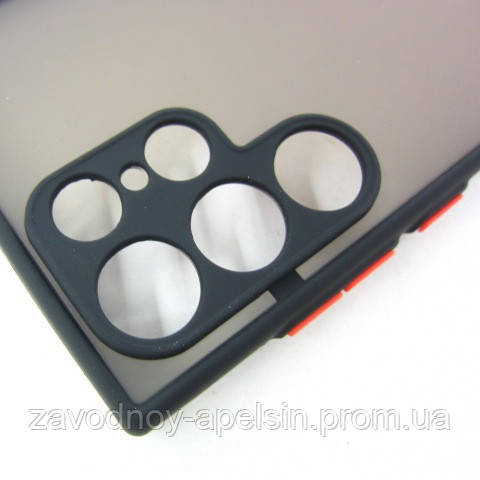 Samsung S22 Ultra S908 Чехол Защита камеры Frame Case (матовый) Одесса - изображение 4