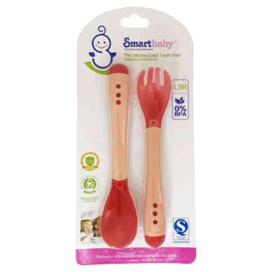 Дитячий набір Ложка+вилка "Хамелеон" MGZ-0104(Orange) Вінниця