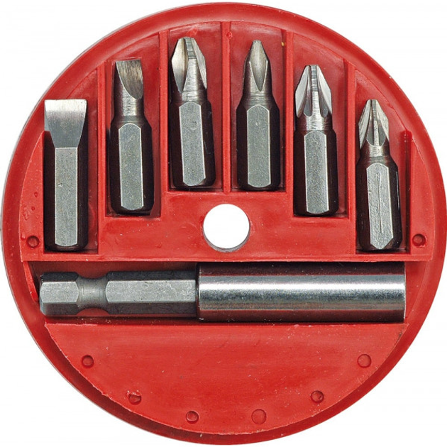 Набір бит 7 шт з магнітним адаптером Харків - фото 2