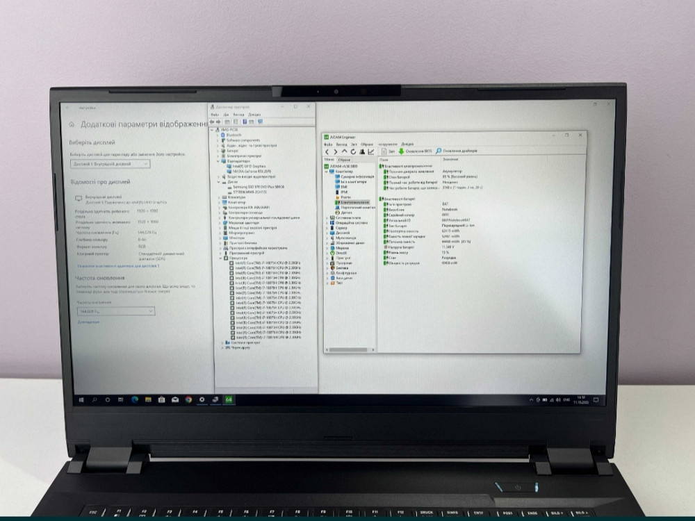 XMG PRO 17.3 144Hz PTX 2070 8Gb i7-10875H RAM 16Gb SSD 512Gb HDD 1Tb. Ноутбук . Киев - изображение 8