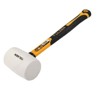 Киянка Tolsen гумова 675 г біла (25177) Вінниця - фото 1