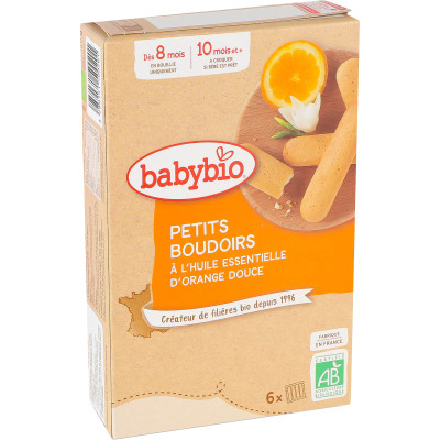 Детское печенье BabyBio Органическое "Мой первый бисквит" с 8 месяцев 120 г (50220) Винница - изображение 1