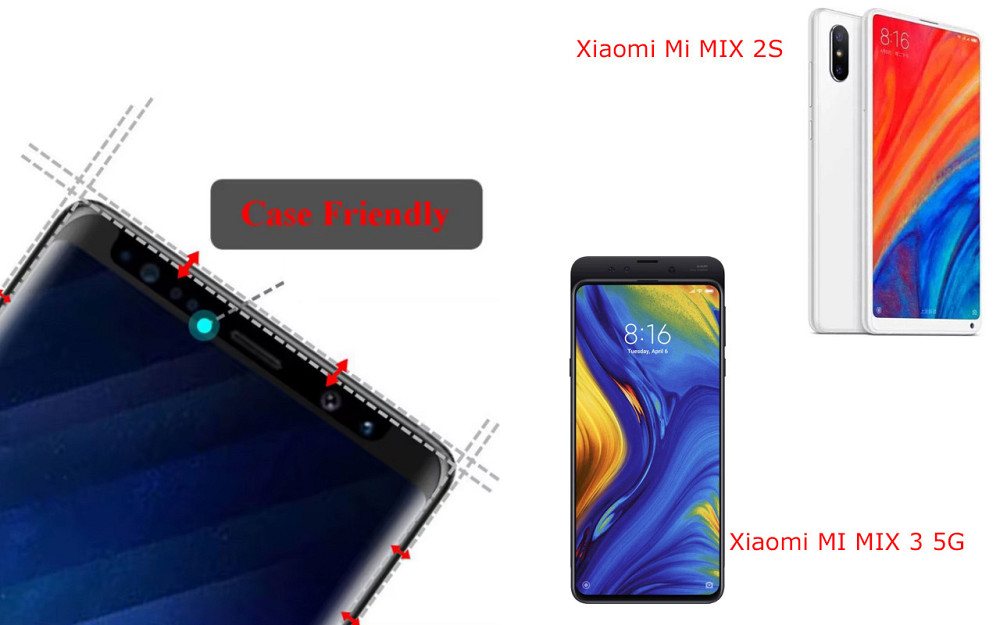 Захисне скло HyperGlass Pro для Xiaomi Mi MIX 2S, MI MIX 3 5G – максимальна чутливість та захист Київ - фото 4