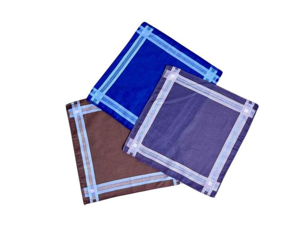 Ноовичек 29*29см чел. батист (12шт/уп) Вид-2 В035-8-2 ТМ ПЛАТКИ-ОПТ Киев - изображение 1