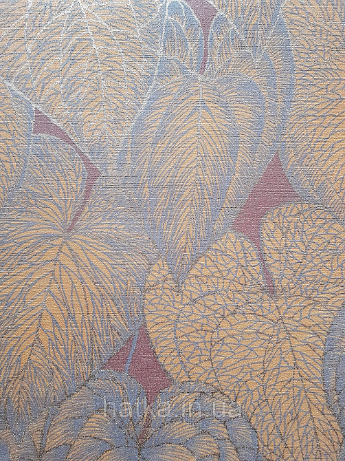 Шпалери вініл на флізеліні AS creation Metropolitan stories By Time 0,53х10 листя теракотові цегляні Київ - фото 1