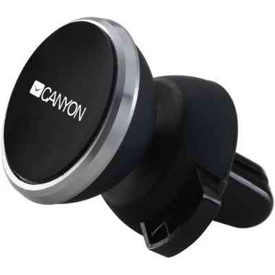 Універсальний автотримач Canyon Car air vent magnetic phone holder with button (CNE-CCHM4) Вінниця
