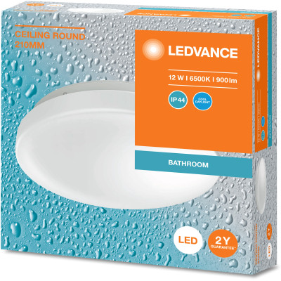 Светильник LEDVANCE CEILING ROUND 210 12W 865 IP44 (4099854105814) Винница - изображение 4