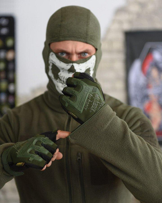 Фліска чоловіча олива якісна тепла Одеса - фото 6