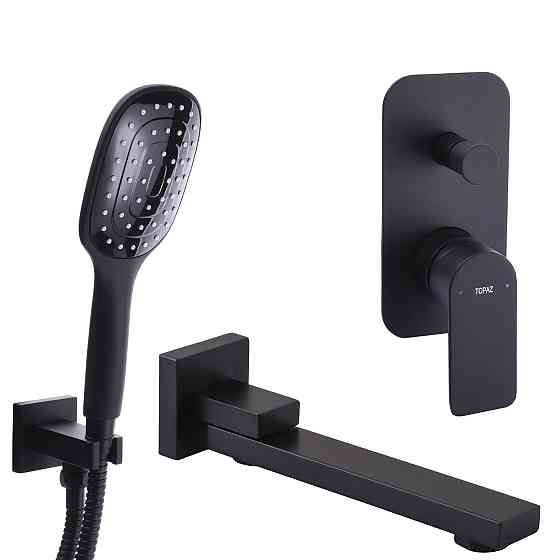 Смеситель для ванны встроенный TOPAZ SARDINIA TSG 08202-200N-BL Київ