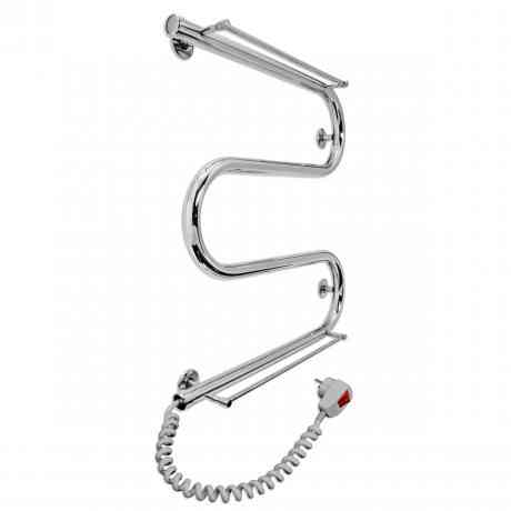 Сушарка для рушників Laris Змійовик 25 РС3 500Х500 Е з полицями (ліве підкл.) Київ