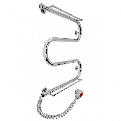 Полотенцесушитель Laris Змеевик 25 РС3 500Х500 Э с полками (левое подкл.) Киев - изображение 1