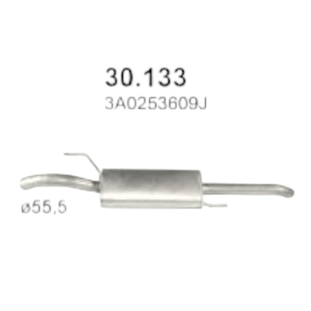 Глушитель Passat 2.0 POLMOSTROW Volken Мукачево - изображение 1