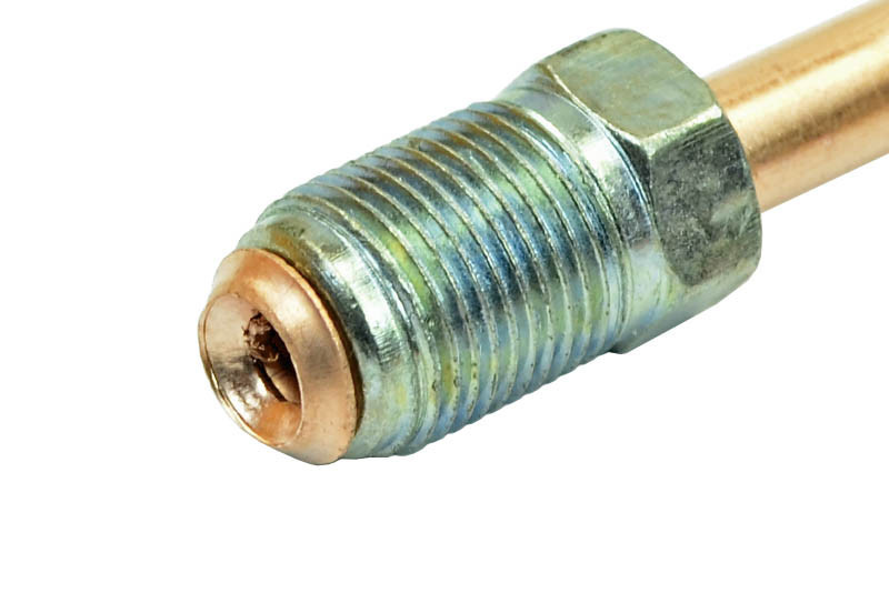 Трубка ГАЗ 3302, 3110, 24, 2410 (д.5) 200 см (от муфты к регулятору) (Медь) тормозная Мукачево - изображение 1