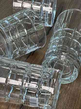 Набір склянок OLens "Кватро" 340 мл 6 шт. високий прозорий для дому та ресторанів 102-693 Київ